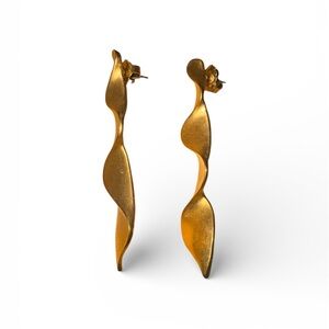 Vintage Avon satin ribbon earrings